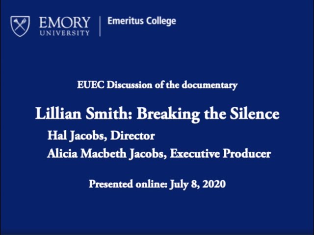 “Screening and Discussion of ‘Lillian Smith: Breaking the Silence’”