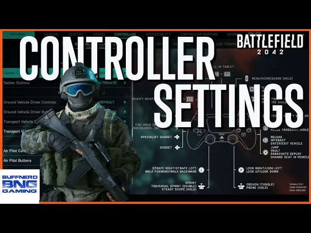 Battlefield 2042 Best Controller Settings (PS5)