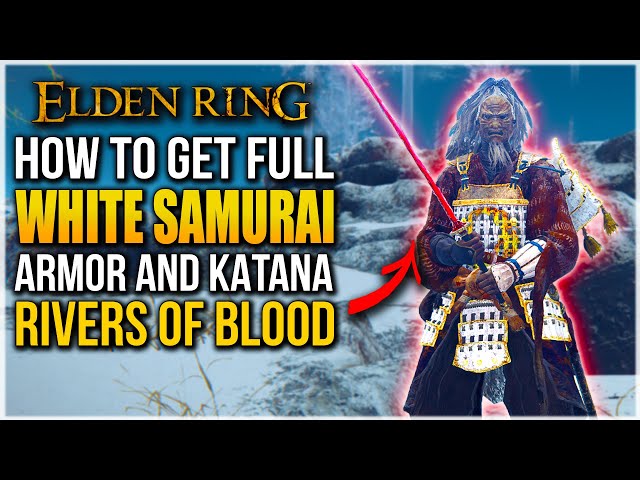 Elden Ring | How to get RIVERS OF BLOOD Katana and WHITE REED ARMOR location guide
