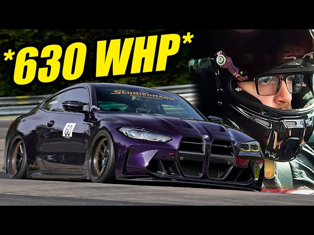 TOO MUCH?! 630 WHP BMW M4 v Supercar Train // Nürburgring