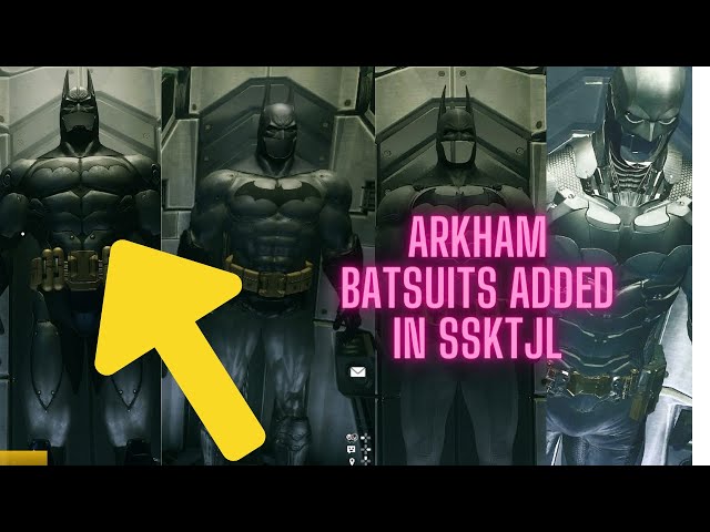 NEW ARKHAM BATSUITS IN: Suicide Squad: Kill the Justice League