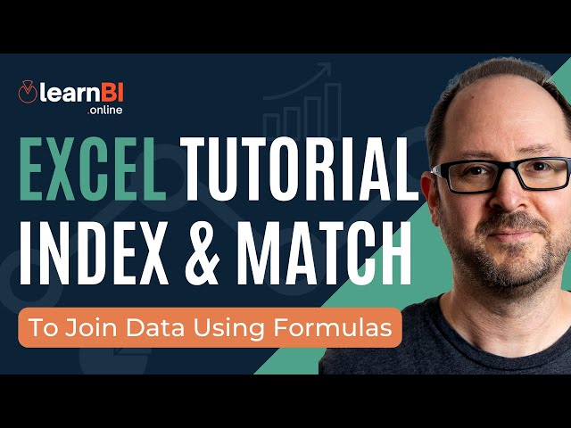 How To JOIN DATA In Excel Using INDEX MATCH Functions