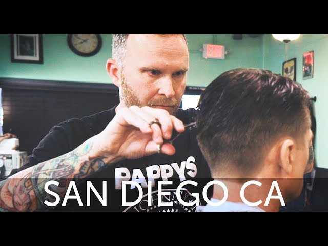 💈 HairCut Harry's San Diego Haircut Experience at Pappy’s Barber Shop