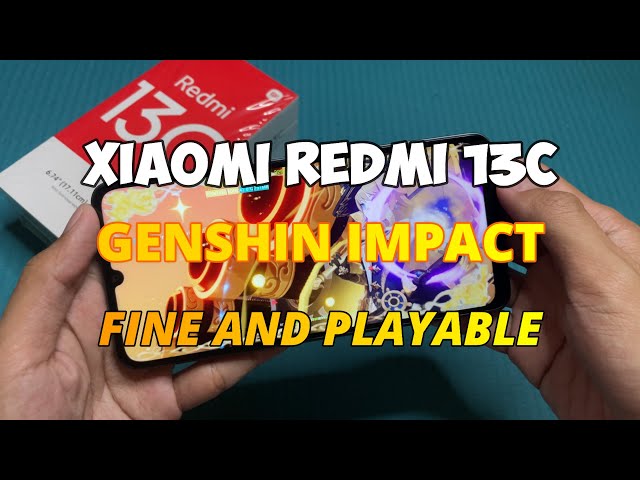 Genshin Impact in Xiaomi Redmi 13C (Hand Cam)