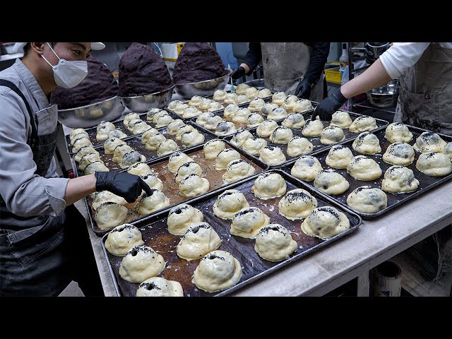 Koreans’ favorite bread! Red bean paste bread, sold out every day for 10 years