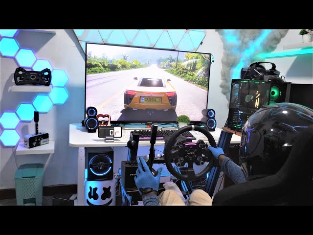 Lexus LFA - Forza Horizon 5 | Moza R12  Steering Wheel Gameplay