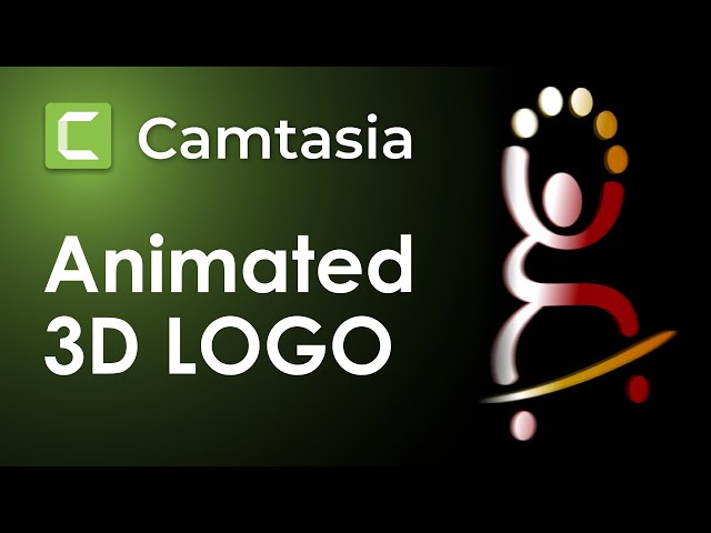 How to make 3D rotating logo effect in Camtasia | Camtasia Tutorial