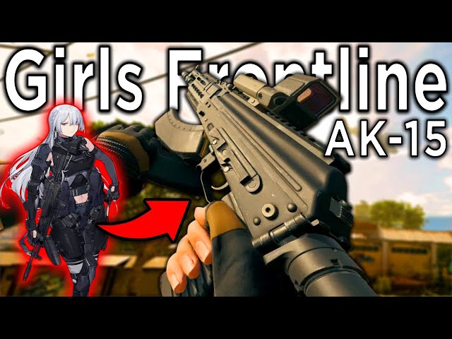 Thermal Girls Frontline AK-15 (Similar) - Modern Warfare 3 Multiplayer Gameplay