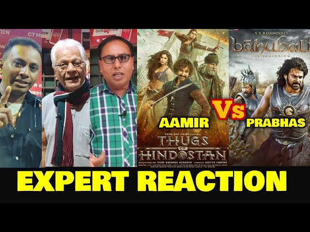 Thugs Of Hindostan vs Bahubali | EXPERT REACTION | Aamir vs Prabhas | How Fair Is This Comparison?