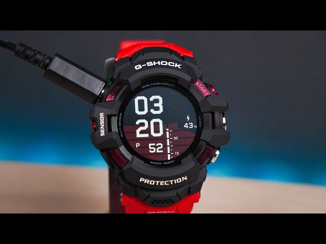 Casio Apps Walkthrough, Timepiece Mode & Battery life | G-Shock GSW-H1000 Smartwatch