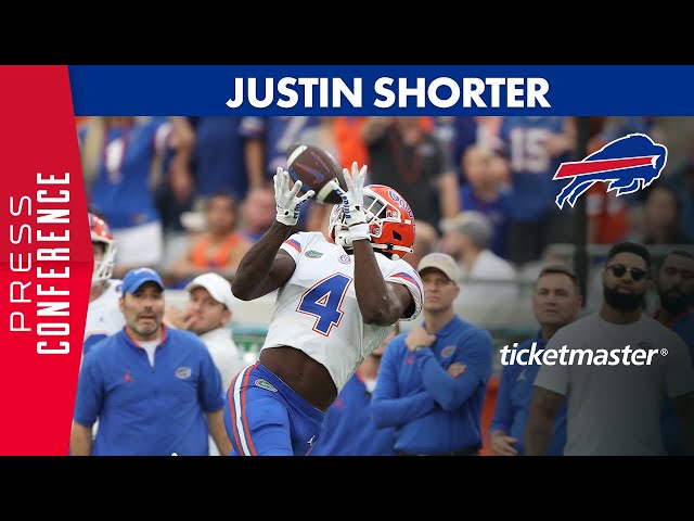 5th Round NFL Draft Pick WR Justin Shorter Media Availability