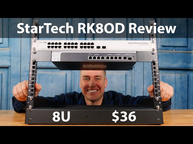 StarTech RK8OD 8U Open Frame Rack Review