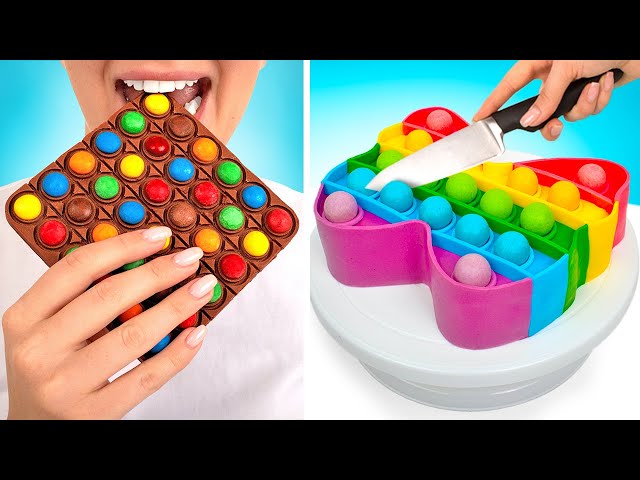 POP IT Yummy Treats || DIY Cake, Lollipop And Candies