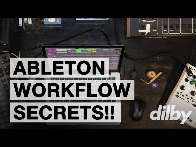 Ableton WORKFLOW HACKS... Top Secret Tips To Finish Tracks FAST!