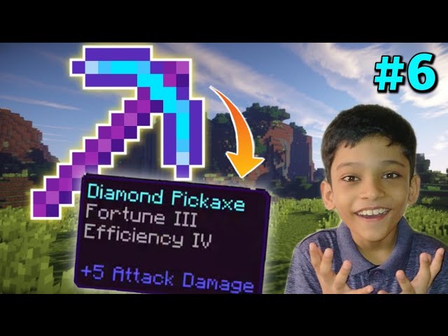 I MADE FORTUNE lll PICKAXE AND SUGARCANE FARM | MINECRAFT GAMEPLAY #6
