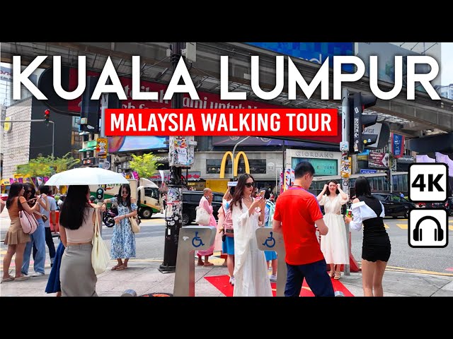 KUALA LUMPUR, Malaysia 🇲🇾 4K Walking Tour | Bukit Bintang City Center