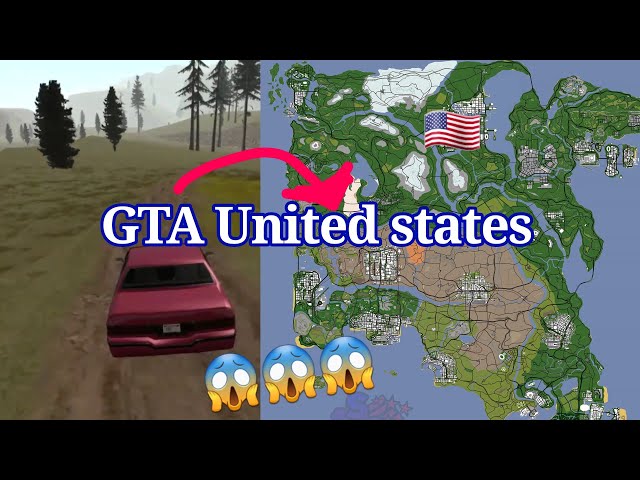 GTA United States (Stars and Stripes) Gameplay