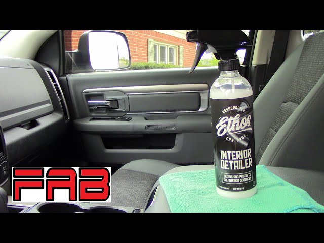 Ethos Car Care Interior Detailer! Odor Neutralizing and Smells Amazing!