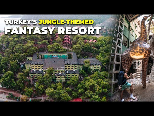 Abandoned Jungle-Themed Fantasy Resort in Turkey - A Love Story