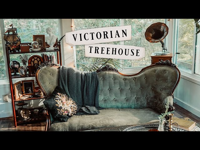 Sunroom Makeover! || Victorian Treehouse/Jungle Room Inspired