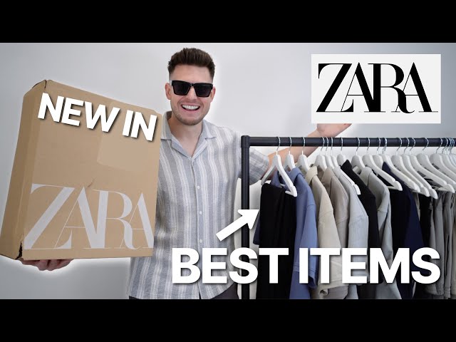 BEST Items In ZARA Right Now! | New In Men's ZARA Haul 2024