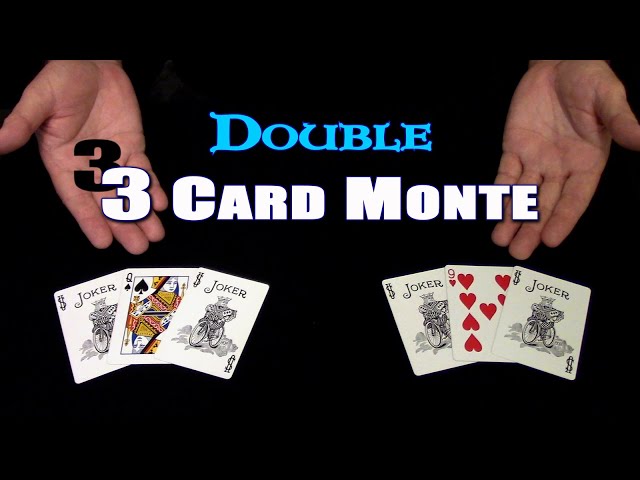 Double 3 Card Monte (Teleportation Card Magic) ~ An In Depth Tutorial