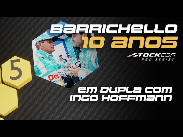 BARRICHELLO, 10 ANOS DE STOCK | EP 05: DUPLA COM O ÍDOLO INGO HOFFMANN