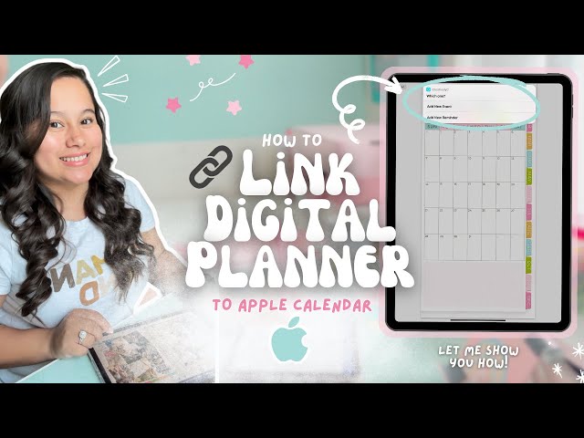 How to Link Digital Planner to Apple Calendar 🔗🌿