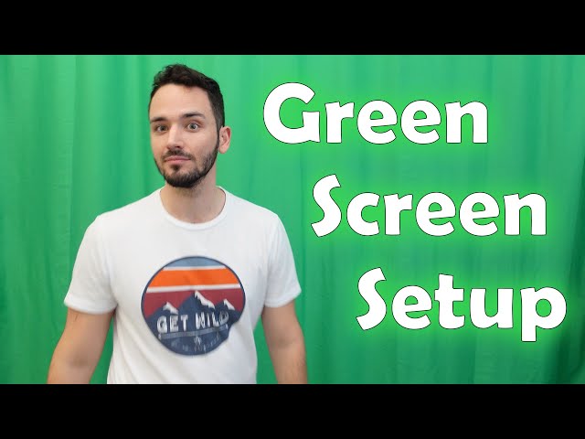 I Got a New Toy - Green Screen Setup
