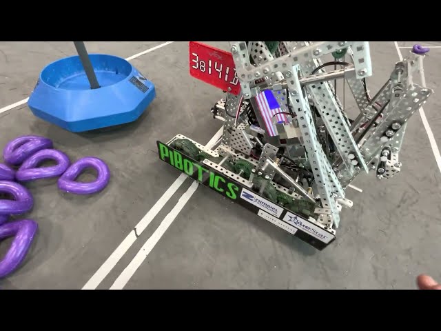 38141B worlds robot explanation (Vex Tipping Point)