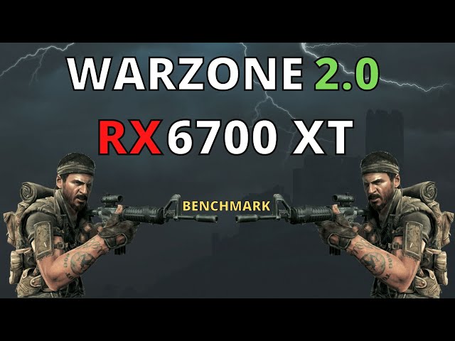 RX 6700 XT WARZONE 2.0 - 1080p 1440p 4K