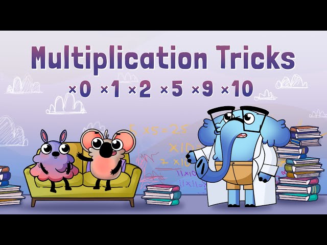 Multiplication Tricks for Kids | Multiplication by 0, 1, 2, 5, 9 and 10 | Times Tables Tips