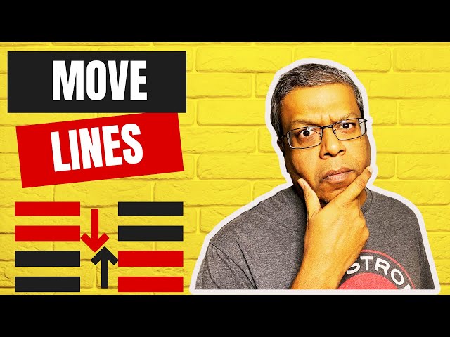 NOTEPAD++ MOVE LINES UP OR DOWN: Tips and Tricks in Notepad++ for Beginners