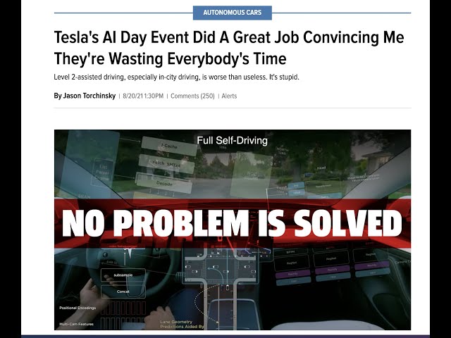 Debate with Jason Torchinsky of Jalopnik: Is Tesla FSD a waste of everyone's time?