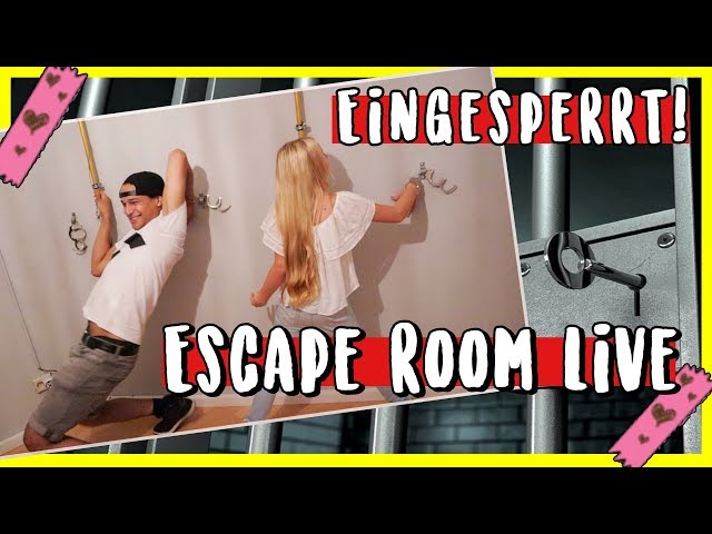 EINGESPERRT 😳 im ESCAPE ROOM mit Prince Damien MaVie Vlog