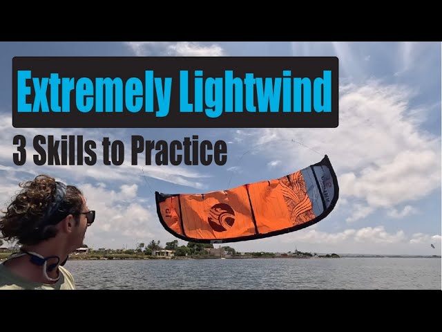 Can You Practice Kiteboarding In Extreme Lightwinds? Under 8 kts