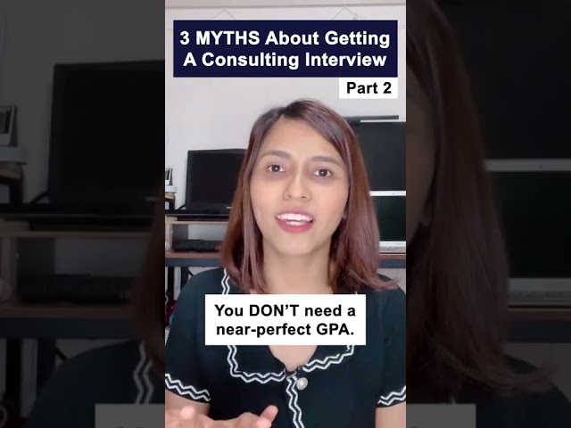It's true! You don't need to have a high GPA to become a consultant! #managementconsulting