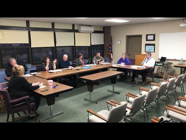 Madison Local Schools Board of Education Meeting 2-20-24 6:00 pm