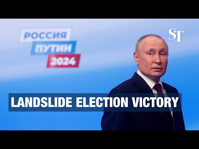 Putin secures landslide win in Russia election