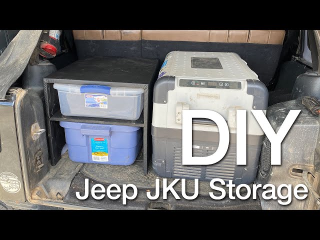 Simple DIY Jeep Storage on a Budget