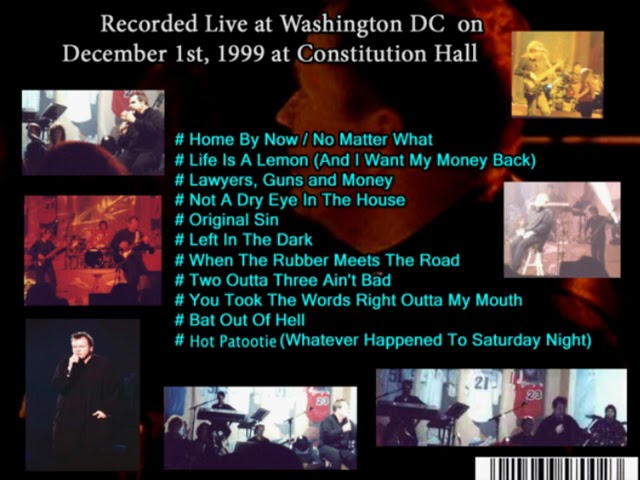 Meat Loaf Legacy - 1999 Washington Concert AUDIO - Storytellers Tour