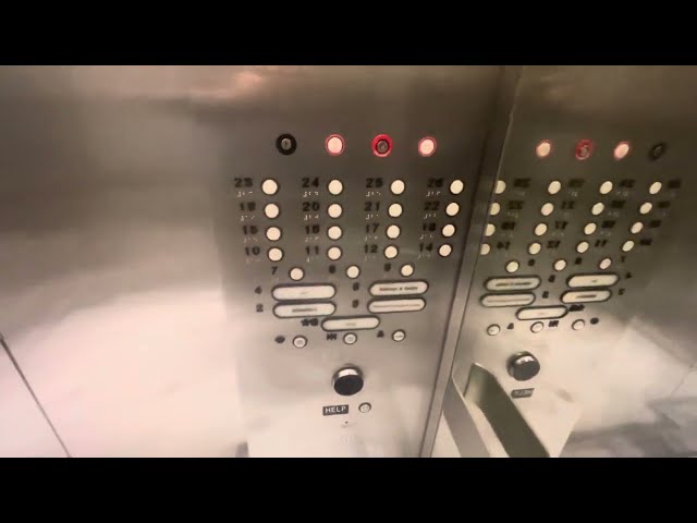 Nice ThyssenKrupp Traction Elevators @ Waldorf Astoria, Chicago IL