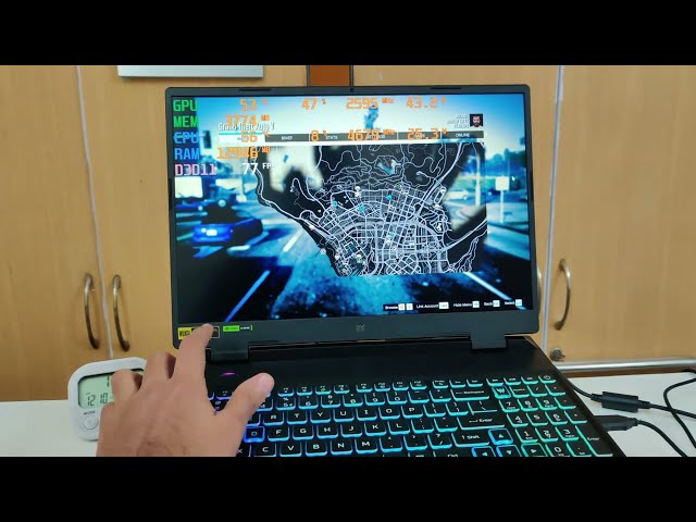 GTA 5 Test in 32gb Ram - Acer Predator Helios Neo 16 ✅
