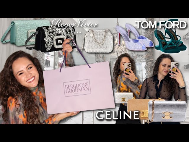 Luxury Shopping Vlog at Bergdorf & UNBOXING (Celine, Bottega, Prada etc.)
