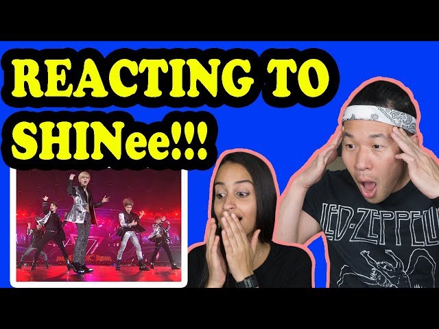 REACTING TO SHINEE FOR THE FIRST TIME!! (EVIL live performance)