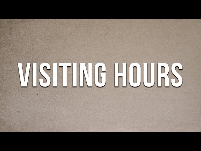 Visiting Hours - Ed Sheeran ( Lyric Video )