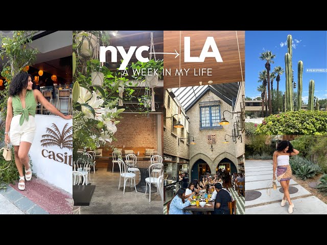 NYC to LA | Palm Springs Day Trip, Best Restaurants, Hiking to Griffith Observatory