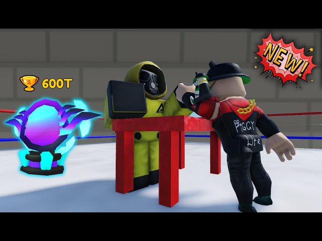 Buying the 600T EGG in ROBLOX ARM WRESTLE SIM