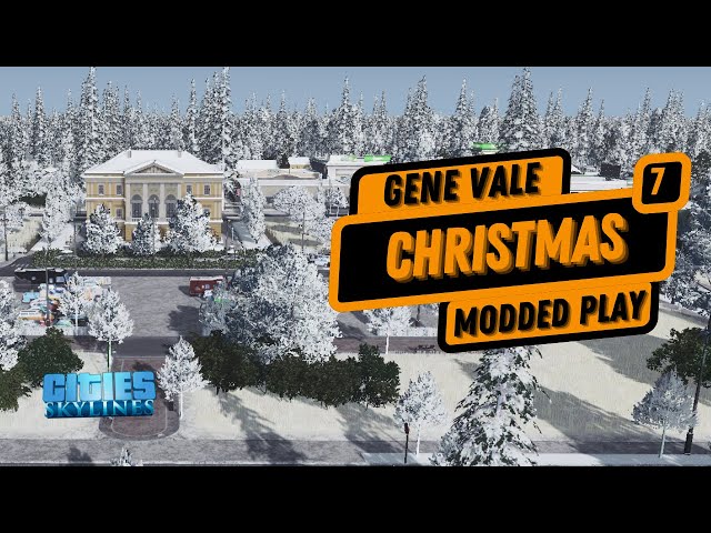 Gene Vale  -  A Snowy Christmas Special | Cities Skylines 1