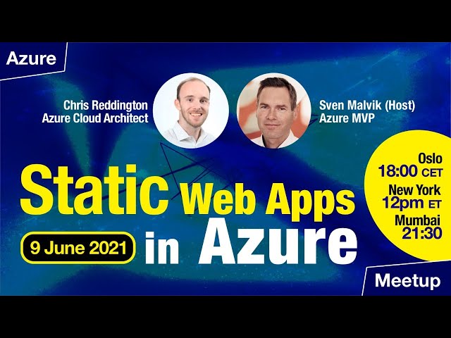 Introduction to Static Web Apps in Azure and what you can use